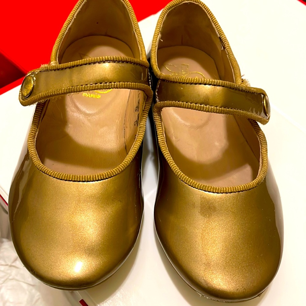 PomD’api girl’s dress shoes size EU24 Golden